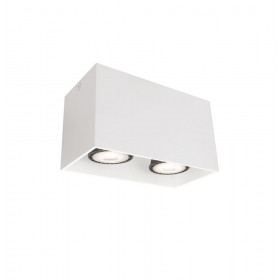 Σπότ Οροφής Δίφωτο GU10 Λευκό Dice 4279800 VIOKEF