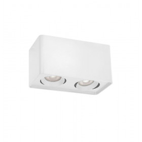 Σπότ Οροφής Δίφωτο GU10 Λευκό Arion 4279900 VIOKEF