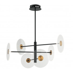 Φωτιστικό LED 14W 3000k Μαύρο Και Μπρονζέ Sun 4280000 VIOKEF