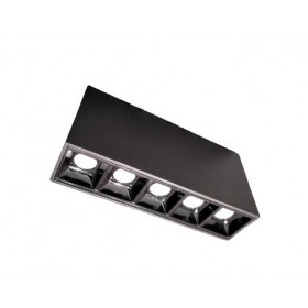 Σποτ Οροφής LED 16W 3000k Μαύρο Aden 4287400 VIOKEF