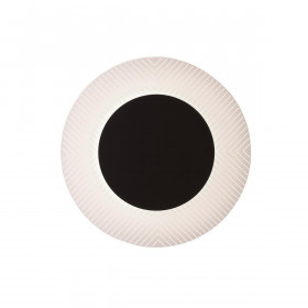 Απλίκα LED 7W 3000k Μαύρο Και Διάφανο Fantasia 4287901 VIOKEF