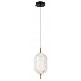 Φωτιστικό LED 11W 3000k Μπρονζέ Και Διάφανο Pellucid 4297600 VIOKEF