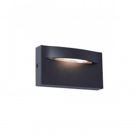 Απλίκα LED 9W 3000k Ανθρακί Vita 4298200 VIOKEF
