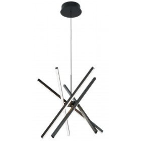 Φωτιστικό LED 49W 3000k-6000k Μαύρο Ray 4301300 VIOKEF