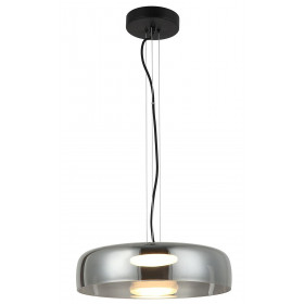 Φωτιστικό LED 16W 3000k Μαύρο Και Φυμέ Simple 4302400 VIOKEF