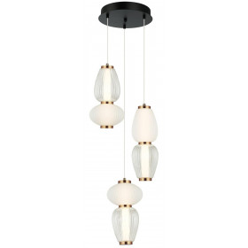 Φωτιστικό LED 23W 3000k Λευκό Και Μπρονζέ Shiny 4304100 VIOKEF