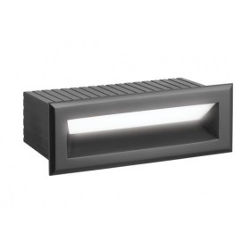 Φωτιστικό Χωνευτό LED 3W 3000k Ανθρακί Flik 4308701 VIOKEF