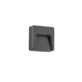 Απλίκα LED 2W 3000k Ανθρακί Cop 4308800 VIOKEF