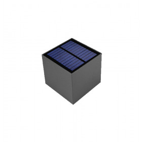 Ηλιακό Φωτιστικό LED 6.3W 3000K Μαύρο Με Αισθητήρα Κίνησης Inglesi 4309900 VIOKEF