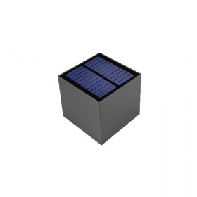 Ηλιακό Φωτιστικό LED 6.3W 3000K Μαύρο Με Αισθητήρα Κίνησης Inglesi 4309900 VIOKEF