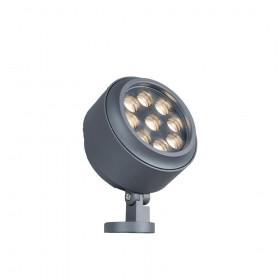 Φωτιστικό Κήπου LED 10W 3000k Με Καρφί Ανθρακί Ridox 4310700 VIOKEF