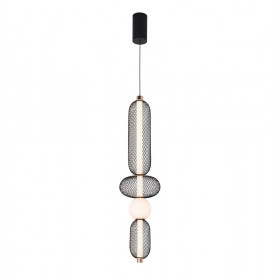 Φωτιστικό LED 19W 3000k Μαύρο Και Χρυσό Margot 4311500 VIOKEF