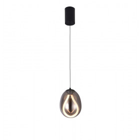 Φωτιστικό LED 6W 3000k Μαύρο Και Φυμέ Melanie 4311800 VIOKEF