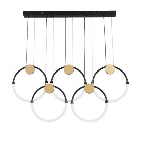 Φωτιστικό LED 29W 3000k Χρυσό Και Μαύρο Briana 4315000 VIOKEF