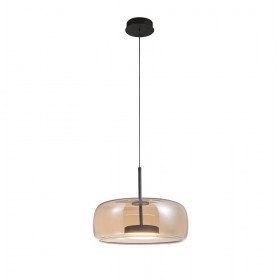 Φωτιστικό LED 12W 3000k Μαύρο Και Μελί Deco 4319100 VIOKEF