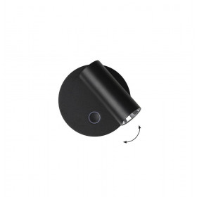 Απλίκα LED 4W 3000k Μαύρό Tara 4319601 VIOKEF