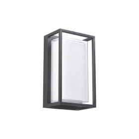 Απλίκα LED 15W 3000k Ανθρακί Nikao 4321900 VIOKEF