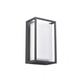 Απλίκα LED 15W 3000k Ανθρακί Nikao 4321900 VIOKEF