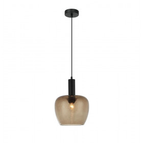 Φωτιστικό Μονόφωτο E27 Μπρονζέ Και Καφέ Oliver 4322801 VIOKEF