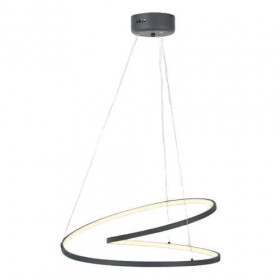 Φωτιστικό LED 42W 3000k Μαύρο Saturn 144-15020 EUROLAMP