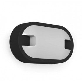 Απλίκα LED 15W 4000k Λευκό-Μαύρο 145-20089 EUROLAMP