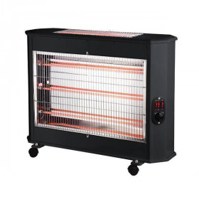 Θερμάστρα Χαλαζία 2800W Μαύρο 147-29185 EUROLAMP