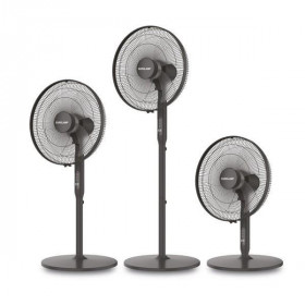 Ανεμιστήρας 3 Σε 1 25W D45 Μαύρο Με Τηλεχειριστήριο EUROLAMP