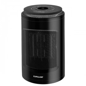 Αερόθερμο Δαπέδου 1500W Μαύρο 300-41356 EUROLAMP