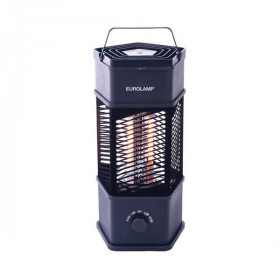Θερμάστρα Carbon Περιστρεφόμενο 800W Μαύρο 300-42053 EUROLAMP