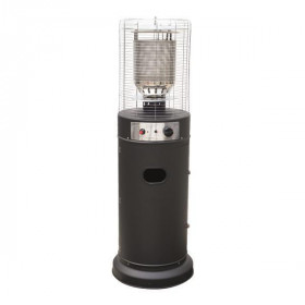 Θερμάστρα Υγραερίου Κυκλική 11kW Μαύρο 300-42072 EUROLAMP