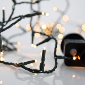 Σειρά Με 180 Λαμπάκια LED Θερμά Πράσινο Καλώδιο Και Πρόγραμμα