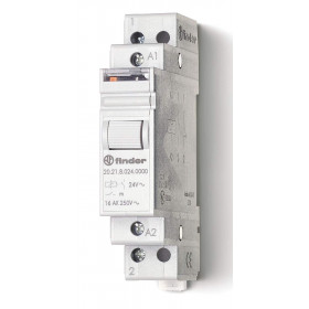 Ρελέ Ράγας Με 2 Βήματα 1P 16A 1NO 12VAC 20.21 FINDER