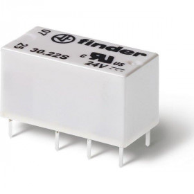 Ρελέ Μινιατούρας 2P 24V DC 2A 30.22 FINDER