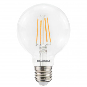 Λάμπα LED Γλόμπος G80 6W E27 2700k 230V Filament Clear 0029544 SYLVANIA