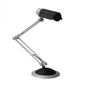 Φωτιστικό Γραφείου E27 Μαύρο Και Τιτάνιο 17-0028-2 FOS ME