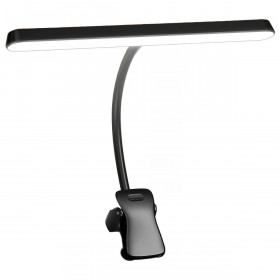 Φωτιστικό Γραφείου LED 2.1W 1800-6000K Μαύρο Φορητό 17-00948-2 FOS ME
