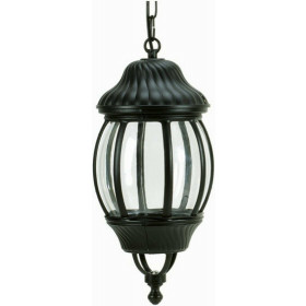 Φωτιστικό Μονόφωτο E27 Μαύρο AL8104BLA LIDO