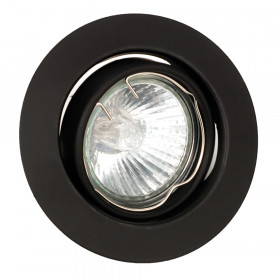 Σποτ Χωνευτό GU10 Μαύρο Κινητό 43277 INLIGHT