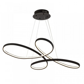 Φωτιστικό LED 56W 3000k Μαύρο 6150-BL INLIGHT