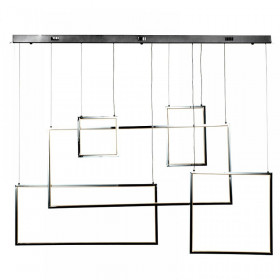 Φωτιστικό LED 160W 3000k Χρώμιο 6165-CH INLIGHT