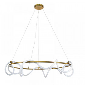 Φωτιστικό LED 60W 3000k Χρυσό Και Λευκό 6017-B-GL INLIGHT