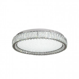 Πλαφονιέρα LED 30W 4000k Χρώμιο Και Κρύσταλλο 42013-Γ INLIGHT