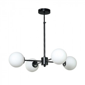 Φωτιστικό Τετράφωτο G9 Μαύρο Και Λευκό 5315-4 INLIGHT