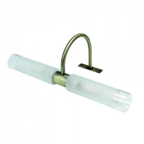 Απλίκα Μπάνιου G9 Οξυντέ Και Γυαλί Λευκό 1046 INLIGHT