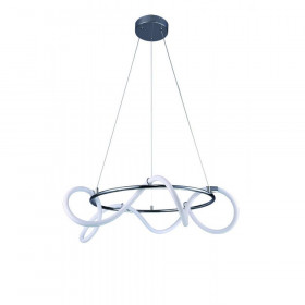 Φωτιστικό LED 60W 3000k Χρώμιο Και Λευκό 6017-B-CH INLIGHT
