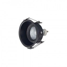 Σποτ Χωνευτό GU10 Μαύρο Χ0010-BL INLIGHT