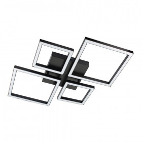 Φωτιστικό LED 70W 3000k-6000k Μαύρο Και Λευκό 6050-BL INLIGHT