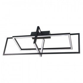 Φωτιστικό LED 35W 3000k Μαύρο Και Λευκό 6055-BL INLIGHT