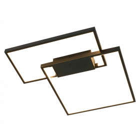 Φωτιστικό LED 38W 3000k Μαύρο 6065-BL INLIGHT