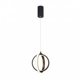 Φωτιστικό LED 16W 3000k Μαύρο 6057-BL INLIGHT